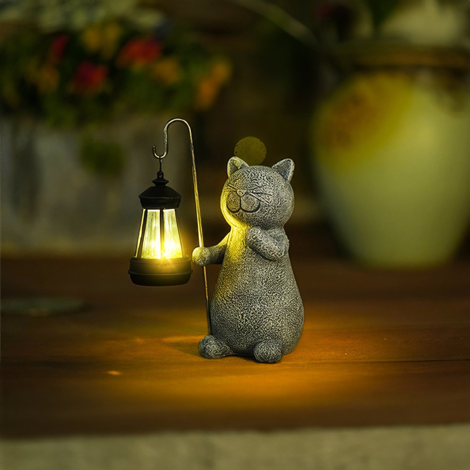 BowLift | GlowPaw - Golden Cat with Soft Glow