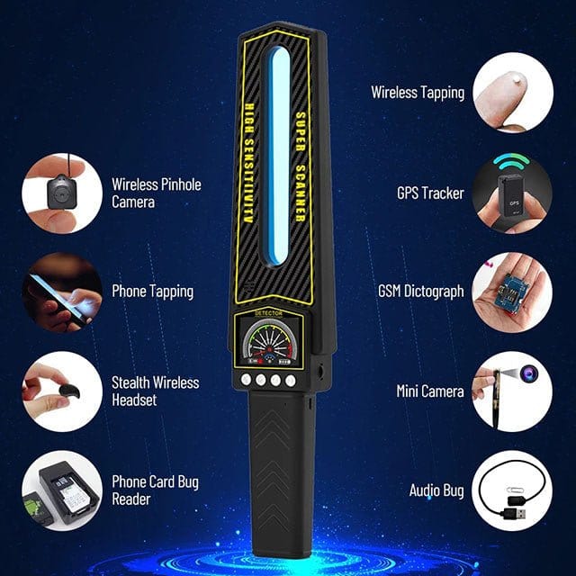 BowLift | GPS Tracker Detector #2025 β Advanced Bug Sweeper for Hidden Cameras & Trackers