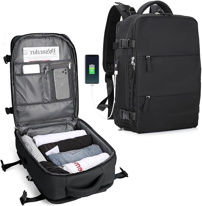 BowLift | Durable Backpack for Trips with USB Charging Port