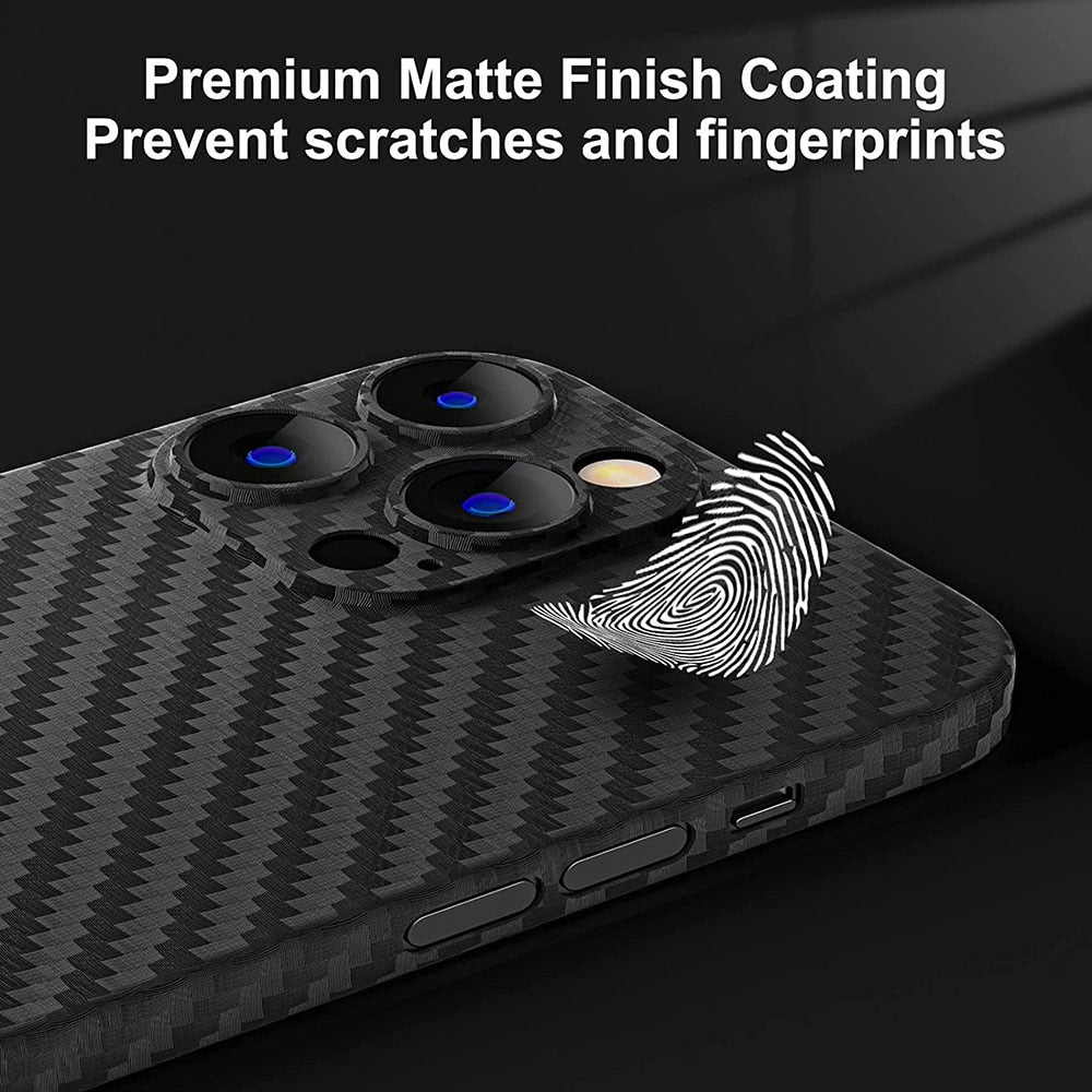 BowLift | 0.3mm Ultra Thin Texture Matte Hard Shell For iPhone