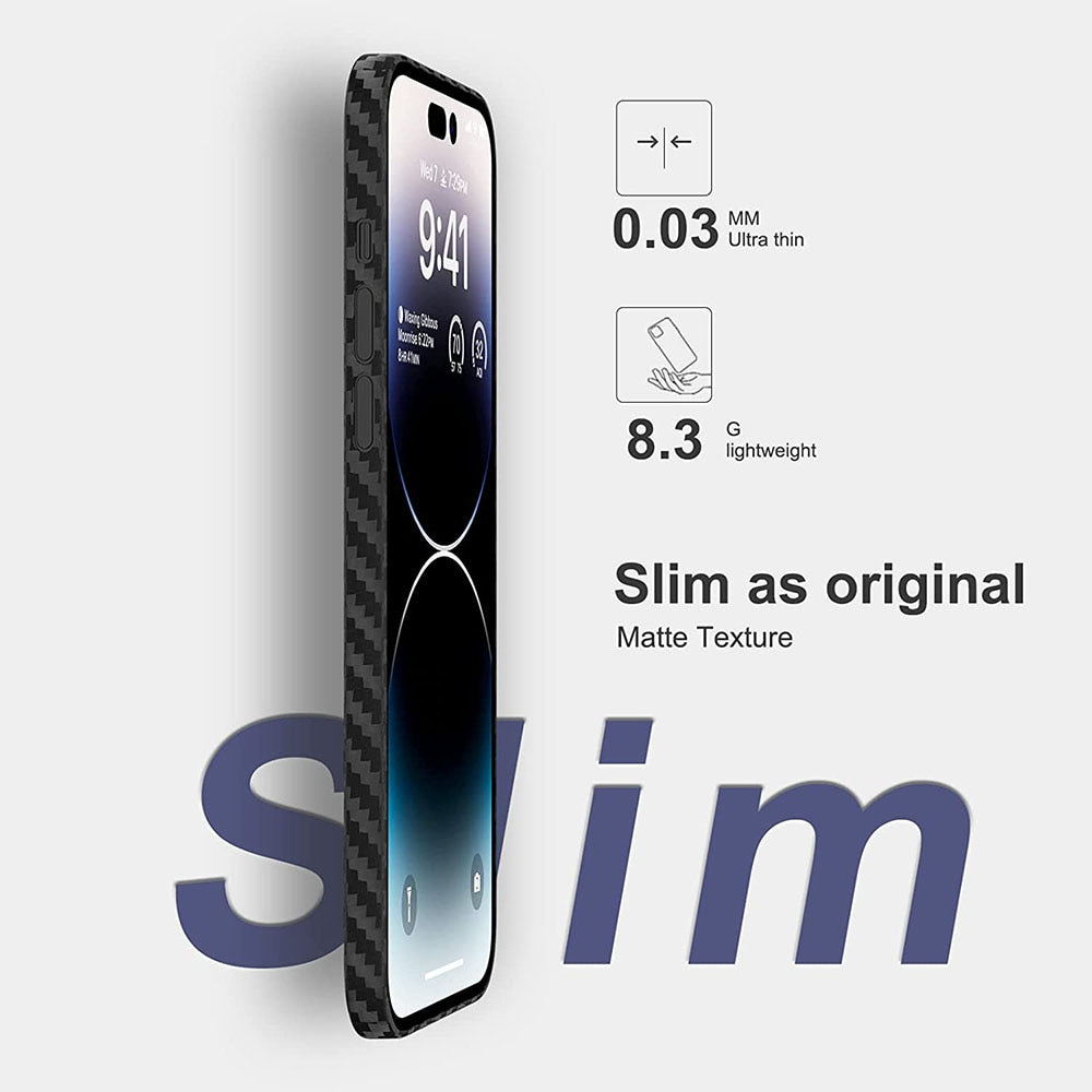 BowLift | 0.3mm Ultra Thin Texture Matte Hard Shell For iPhone