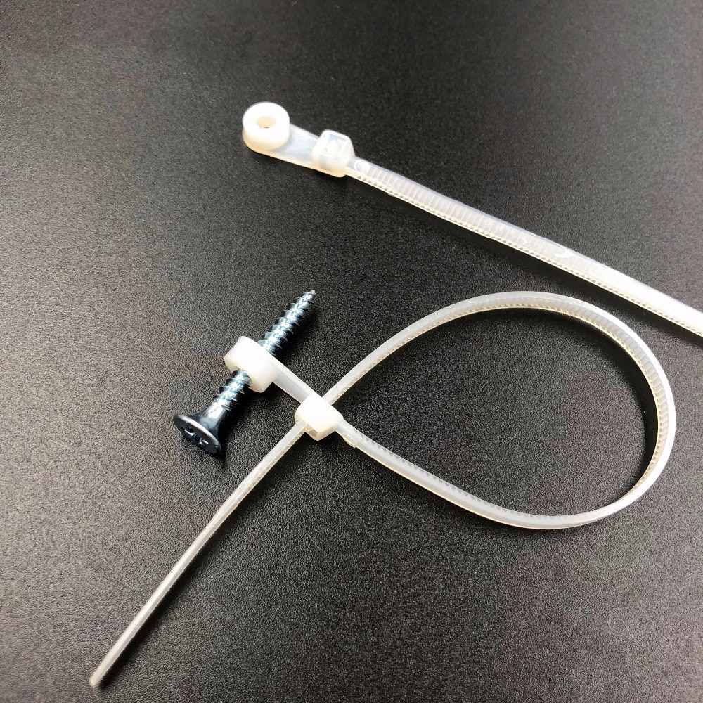 Mountable Self Locking Plastic Cable Ties | Bowlift