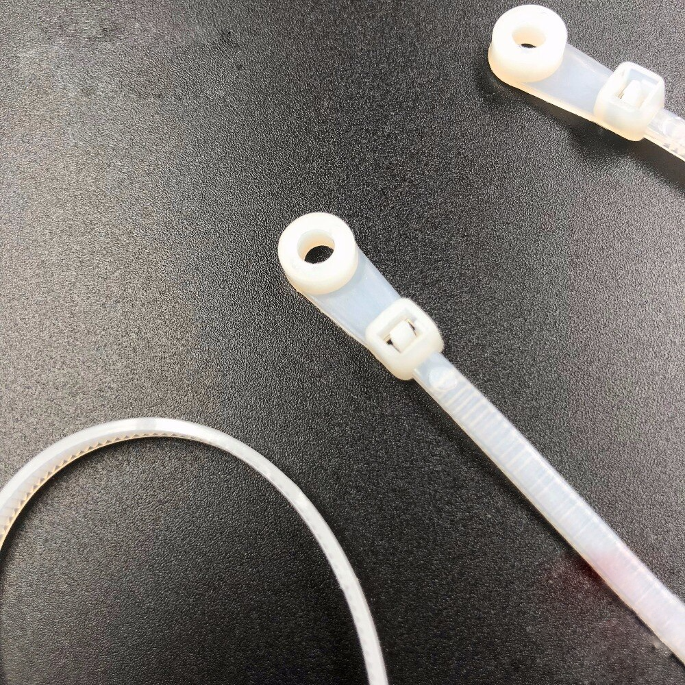 Mountable Self Locking Plastic Cable Ties | Bowlift