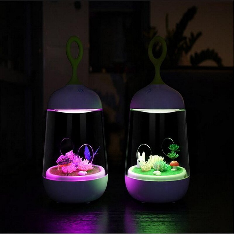 BowLift | Novelty USB Charging LED Colorful Micro-landscape Plant Light