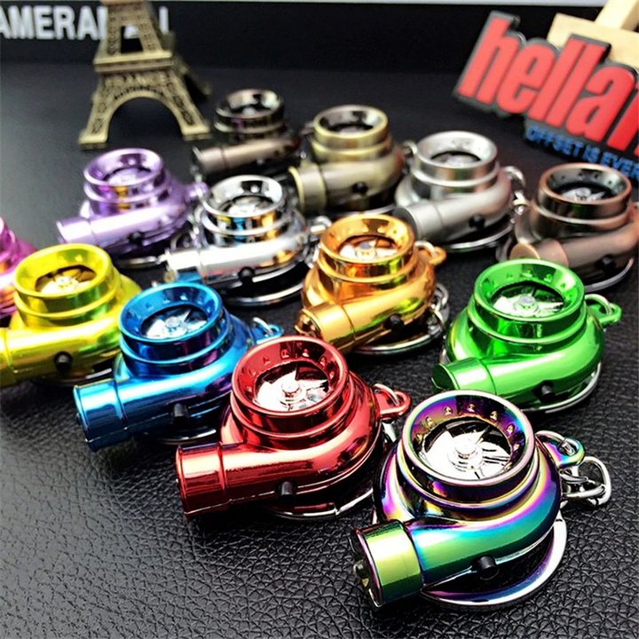 BowLift | Mini Turbo Fan Keychain Flashlight