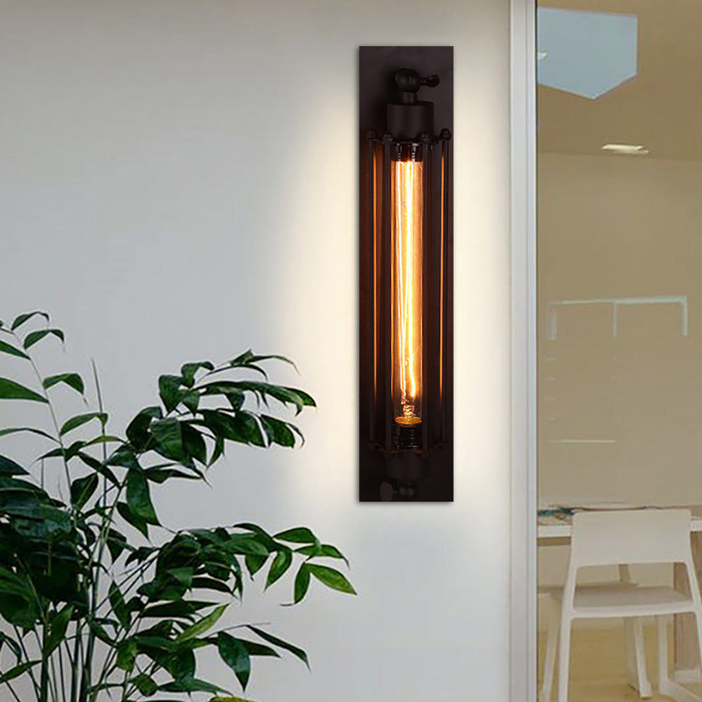BowLift | Wall light vintage industrial iron sconce