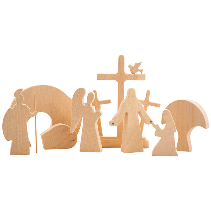 Easter Scene Wooden Decoration | Bowlift