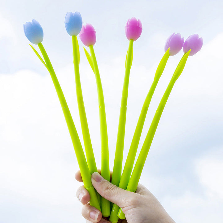 Color changing tulip ballpoint pens | Bowlift