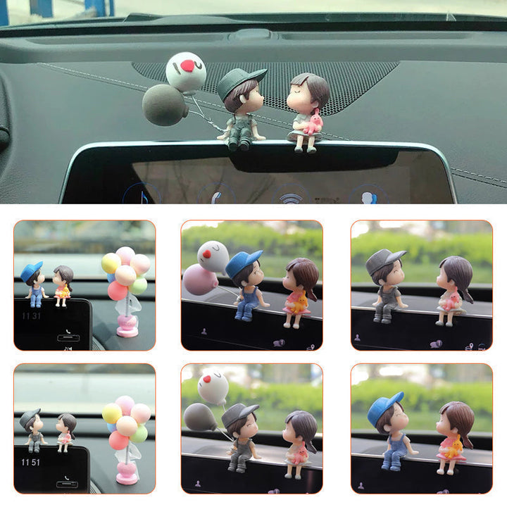 BowLift | Cute Pair Car Ornament