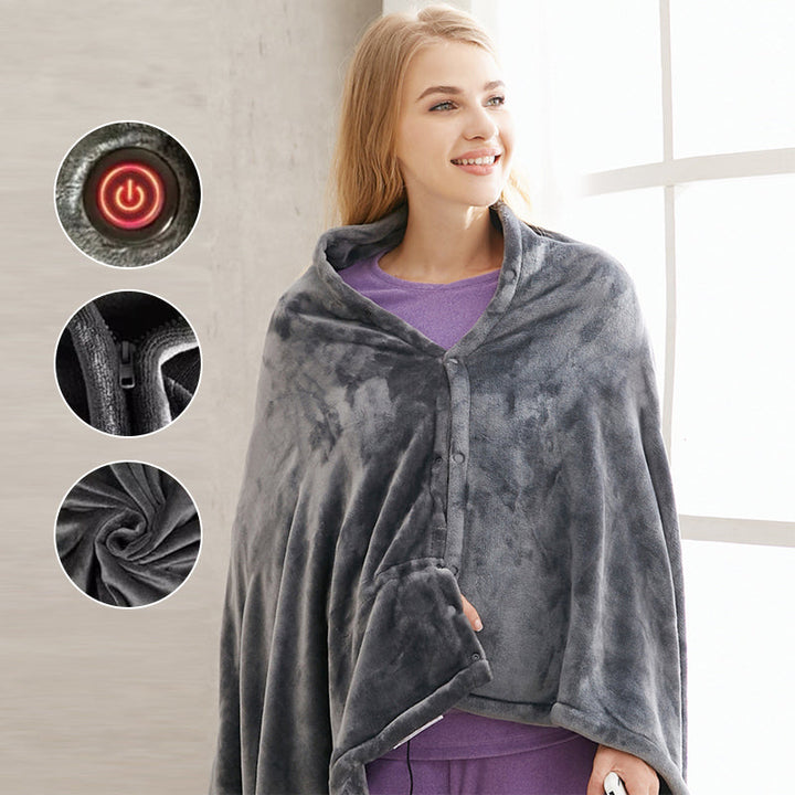 BowLift | USB Heating Warm Shoulders - Electric Heating Plush Blanket