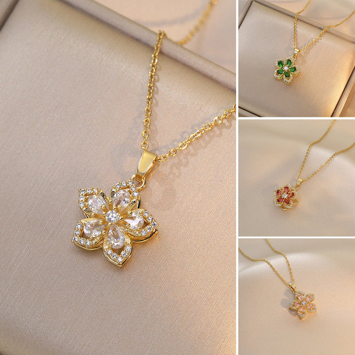 BowLift | Rotating Bauhinia Necklace