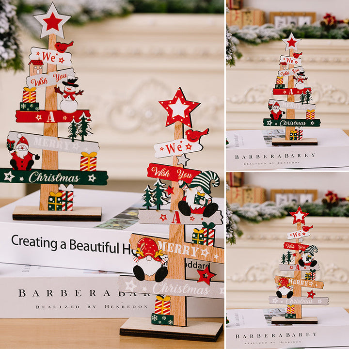 BowLift | Christmas Snowman Old Man Wooden Ornament