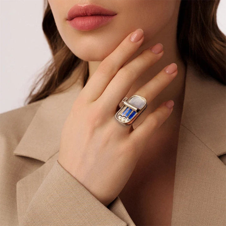 BowLift | Canned Sardines Adjustable Ring/Necklace
