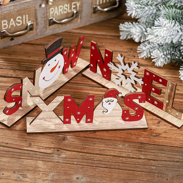 BowLift | Wooden Painted Christmas Decorations