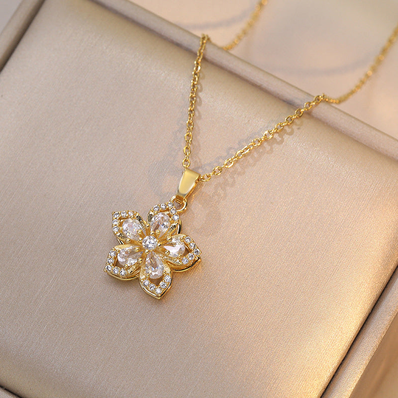BowLift | Rotating Bauhinia Necklace
