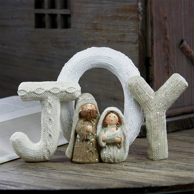 BowLift | Handicraft Family Nativity Statue