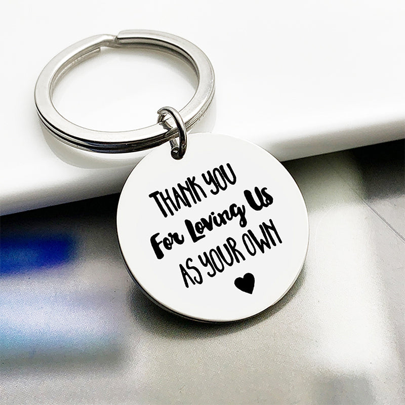 BowLift | Thank you for loving us Stainless Steel Keychain