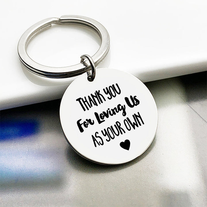BowLift | Thank you for loving us Stainless Steel Keychain