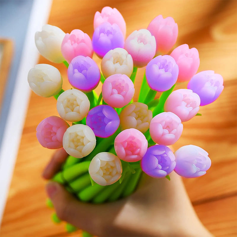 Color changing tulip ballpoint pens | Bowlift