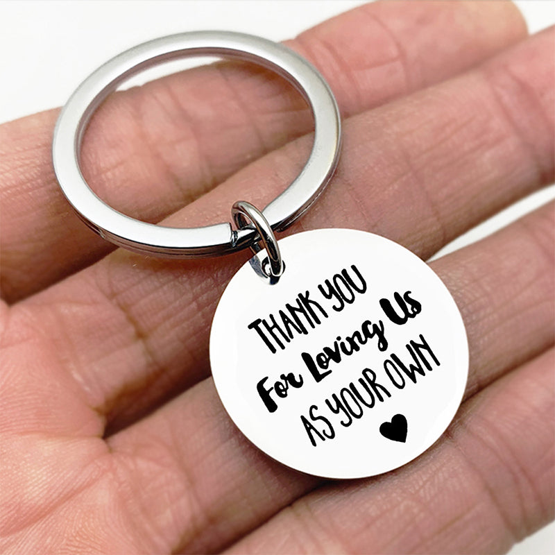 BowLift | Thank you for loving us Stainless Steel Keychain