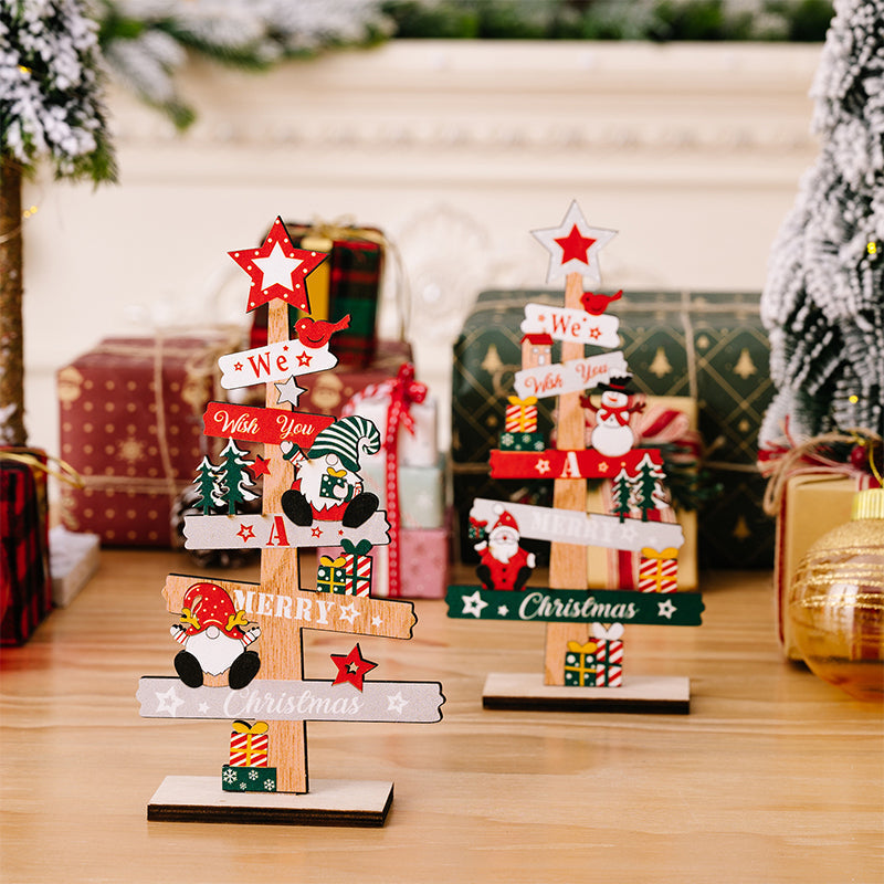 BowLift | Christmas Snowman Old Man Wooden Ornament