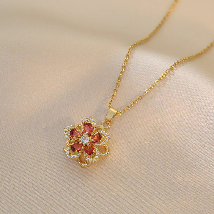 BowLift | Rotating Bauhinia Necklace