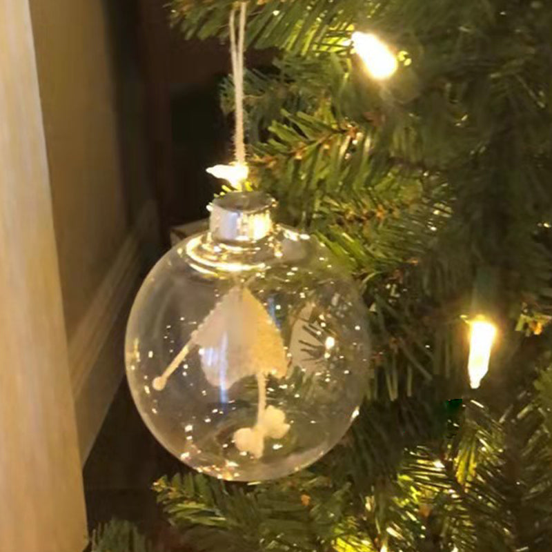 Christmas Knitted Ball Ornaments Xmas Tree Hanging Decoration Pendant | Bowlift