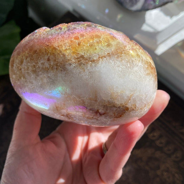 Angel Aura Heart Shaped Crystal | Bowlift