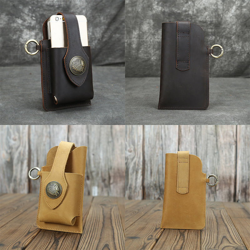 BowLift | Multifunctional leather phone case