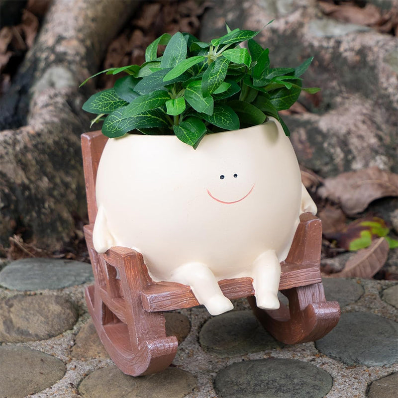 BowLift | Smiley Face Plant Pot