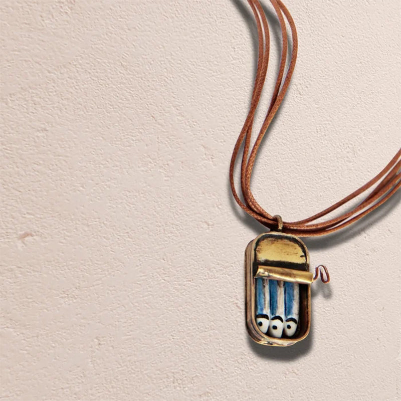 BowLift | Canned Sardines Adjustable Ring/Necklace