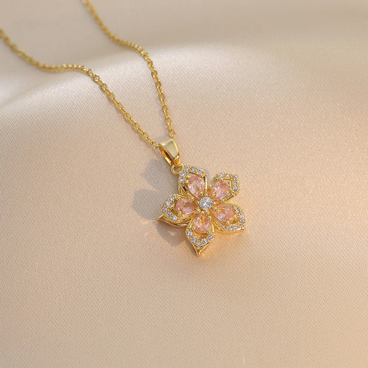 BowLift | Rotating Bauhinia Necklace