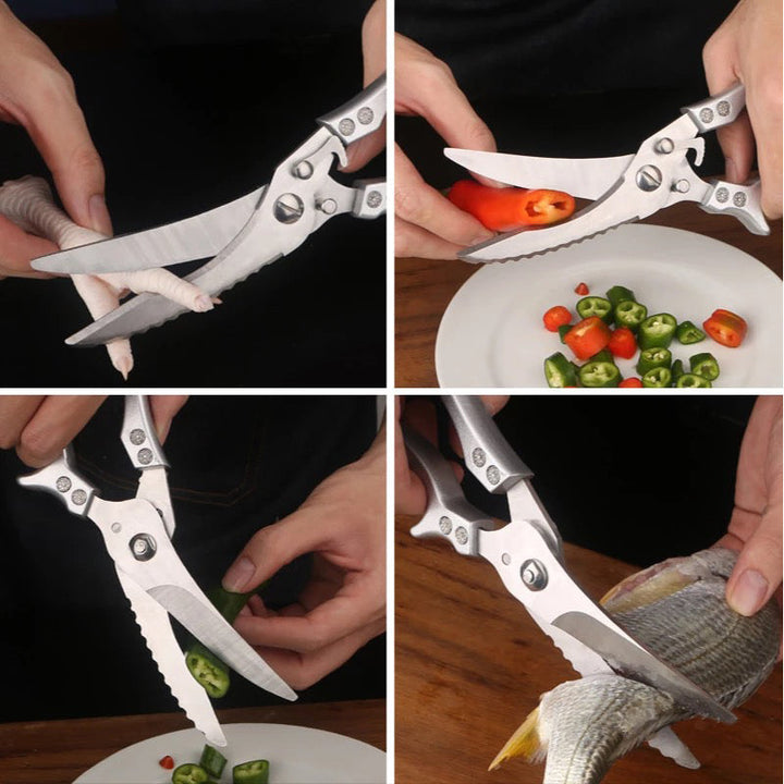Robust bone scissors made of stainless steel | Bowlift
