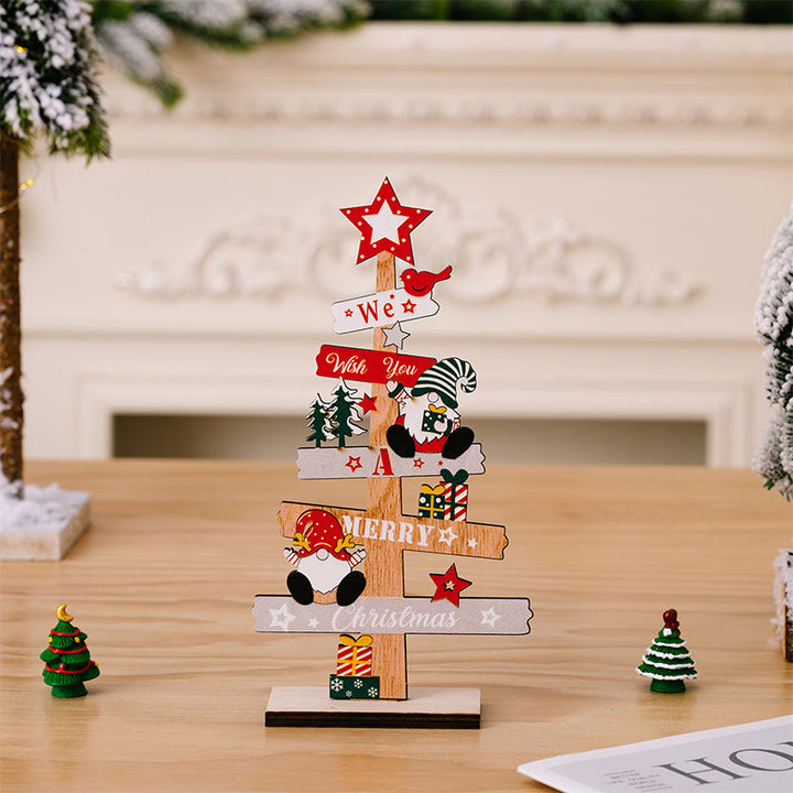 BowLift | Christmas Snowman Old Man Wooden Ornament