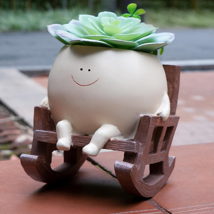 BowLift | Smiley Face Plant Pot