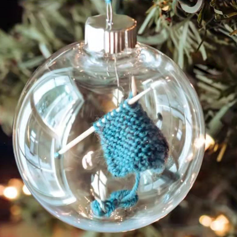 Christmas Knitted Ball Ornaments Xmas Tree Hanging Decoration Pendant | Bowlift