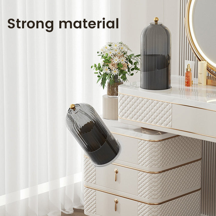 360° Rotating Makeup Brush Organizer Box | Bowlift