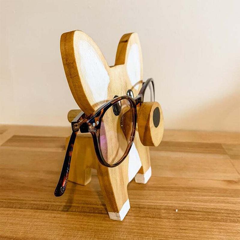 Cute wooden glasses case in animal shape | Bowlift