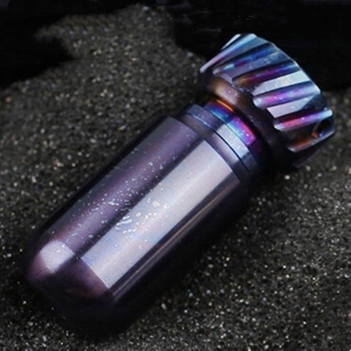 BowLift | Portable Waterproof Titanium Alloy Pillbox, for Outdoor, Camping, Traveling