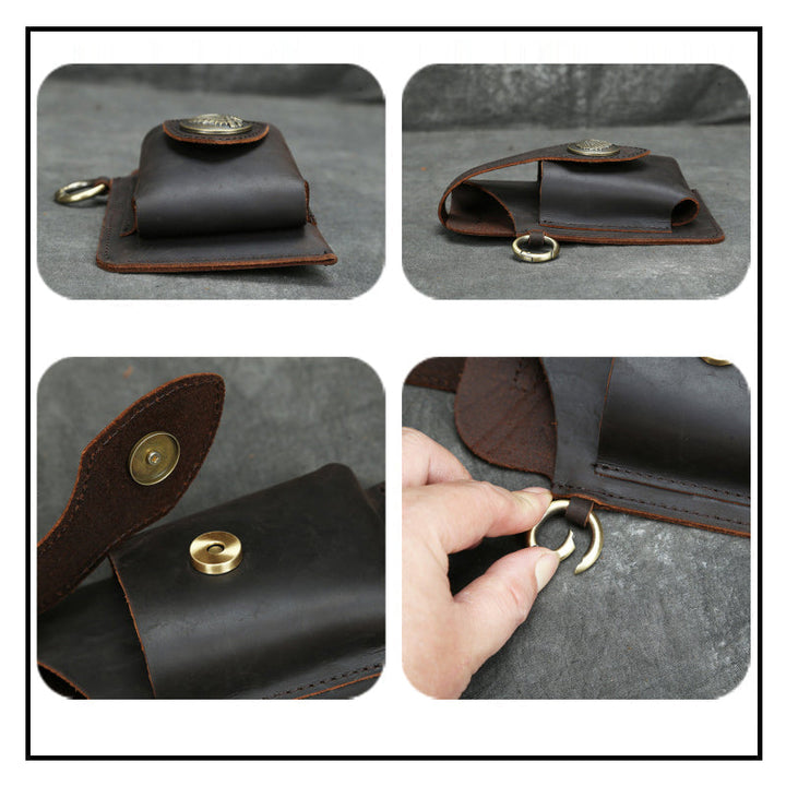 BowLift | Multifunctional leather phone case