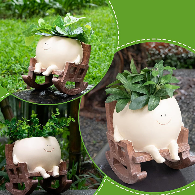 BowLift | Smiley Face Plant Pot