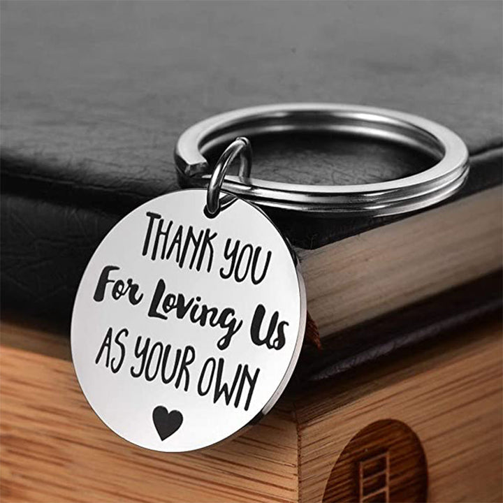 BowLift | Thank you for loving us Stainless Steel Keychain