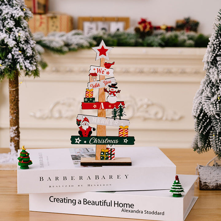 BowLift | Christmas Snowman Old Man Wooden Ornament