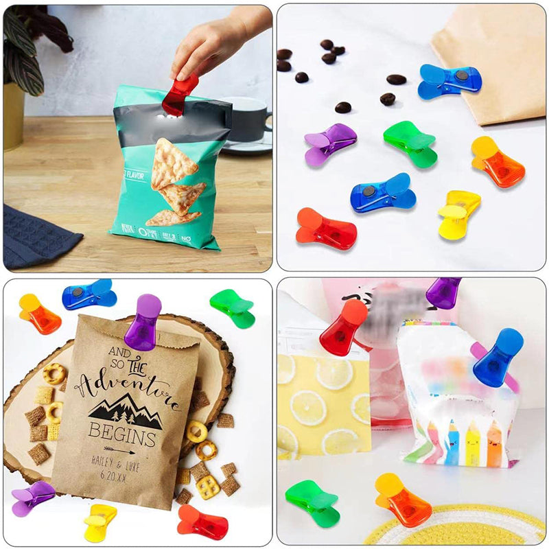 Colorful Magnetic Food Sealing Clips(6 pcs) | Bowlift