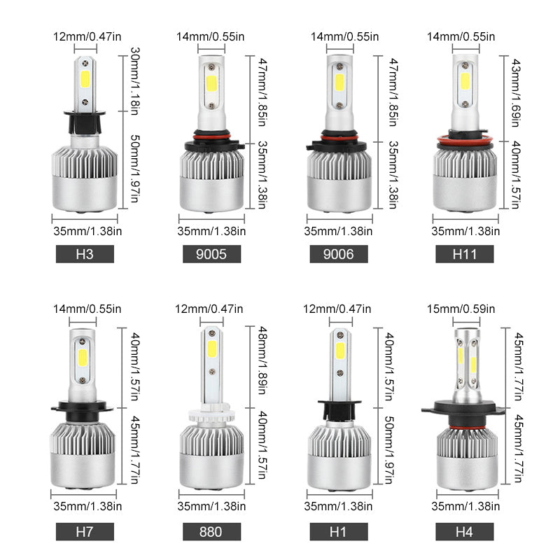 BowLift | High Power LED Headlight Bulbs