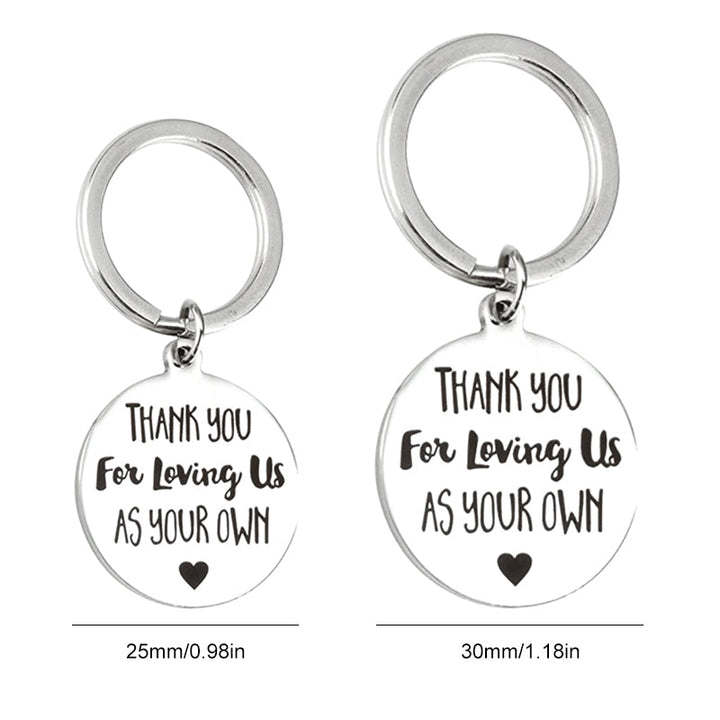 BowLift | Thank you for loving us Stainless Steel Keychain