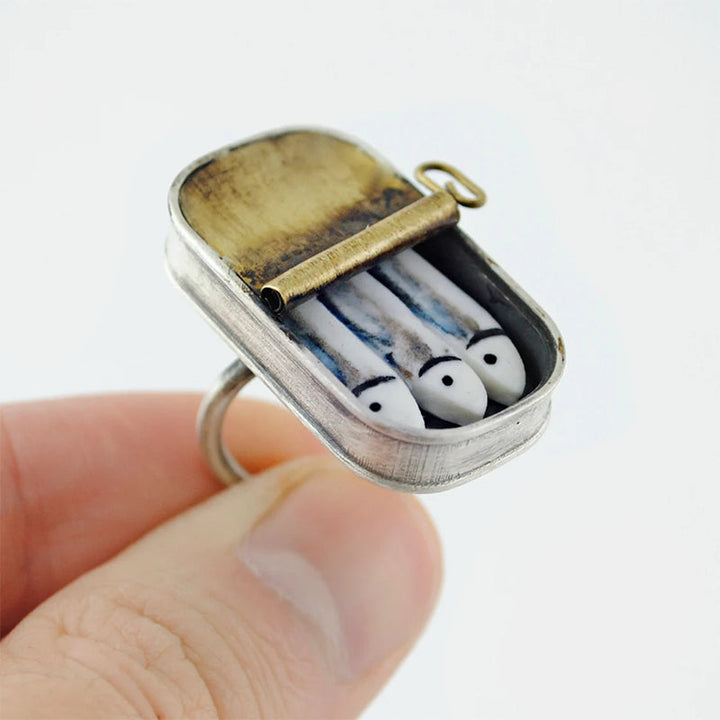 BowLift | Canned Sardines Adjustable Ring/Necklace