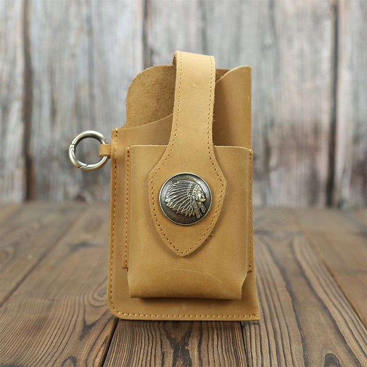BowLift | Multifunctional leather phone case