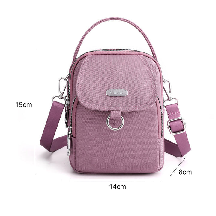 Lightweight waterproof shoulder bag with multiple pockets | Bowlift