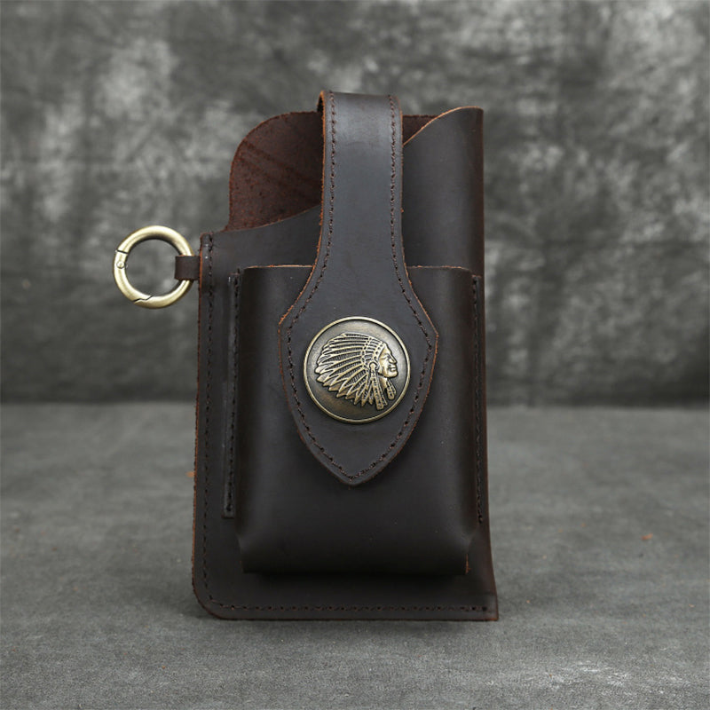 BowLift | Multifunctional leather phone case